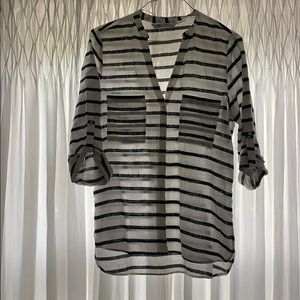 Zara linen blouse